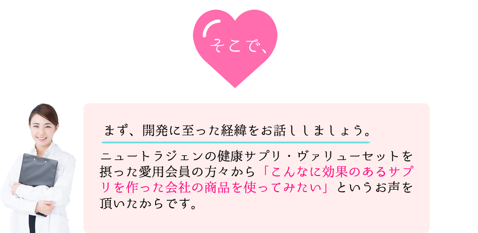 そこで、まず、開発に至った経緯をお話ししましょう。